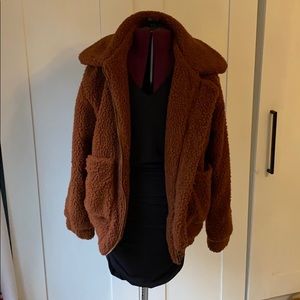 Elodie oversized teddy coat/jacket